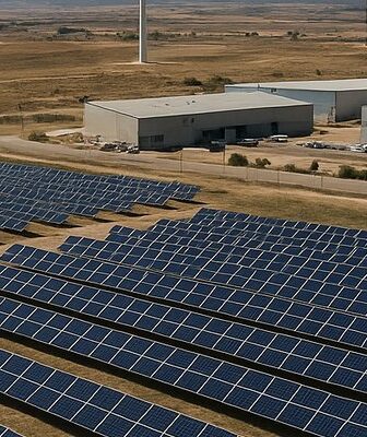 Mapa energético e industrial en España con proyectos destacados según diario de la energia renovables