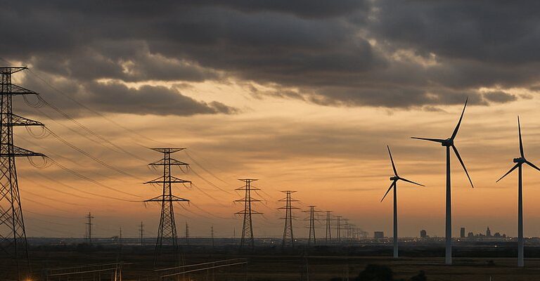 Gráfico que muestra las tendencias globales en noticias sobre energia y transición energética en un contexto geopolítico