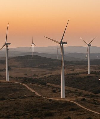 Gráfica de evolución de precios en el diario de la energia renovables durante un invierno incierto